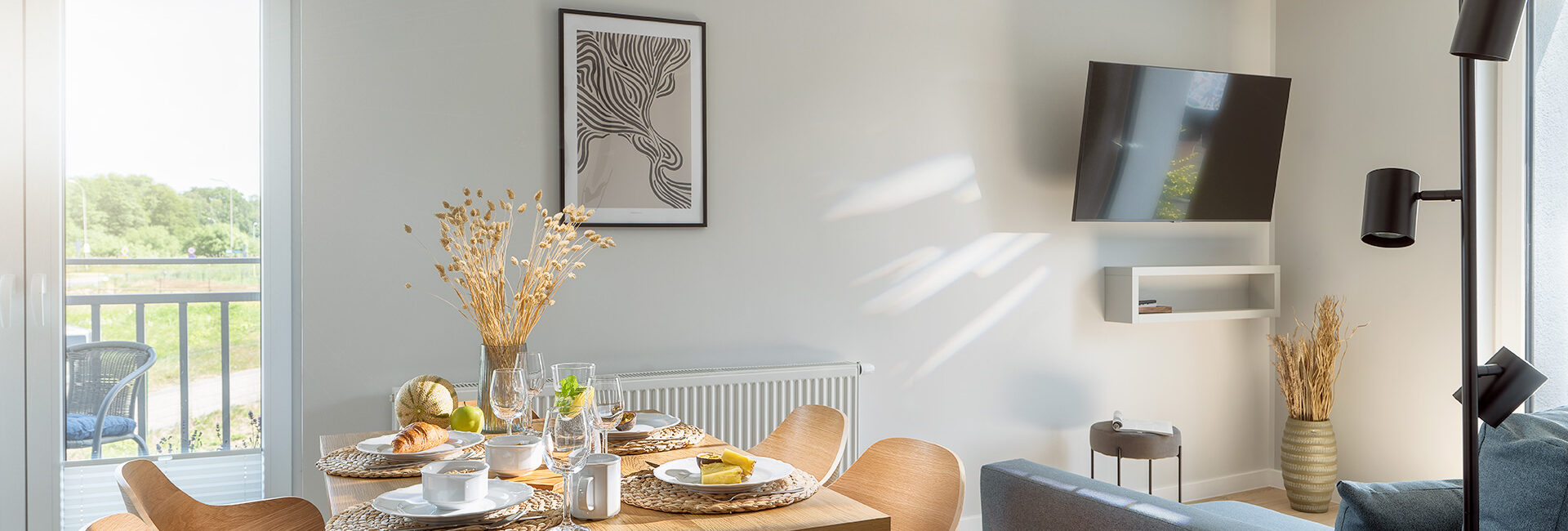 Apartament nr 3 z 2 sypialniami